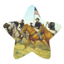 The Battle of Prairie Dog Creek by Ralph Heinz Sticker