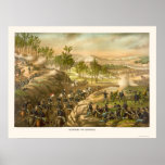 The Battle of Resaca by Kurz and Allison 1864 posters