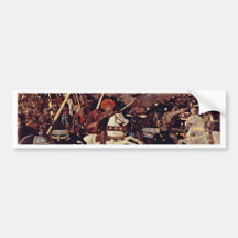 The Battle Of San Romano By Paolo Uccello Bumper Stickers