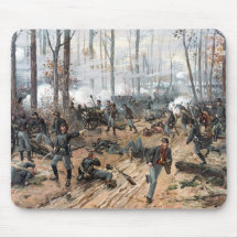 The Battle of Shiloh Mousepads
