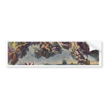 The Battle Of The Huns By Wilhelm Von Kaulbach Bumper Sticker