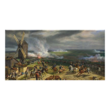 The Battle of Valmy by Jean-Baptiste Mauzaisse Photo Card Template