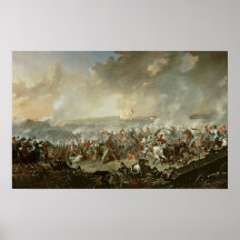 The Battle of Waterloo, 18th June 1815 Poster