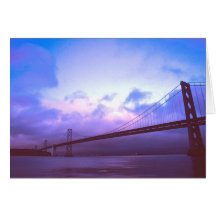 The Bay Bridge Greeting Cards