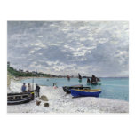 The Beach at Sainte-Adresse - Claude Monet Postcards