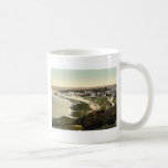 The beach, Falmouth, Cornwall, England vintage Pho Coffee Mugs