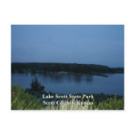 The Beach House-Lake Scott State Park postcards