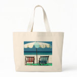 The Beach Is Calling Canvas Bags