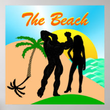 The Beach Poster