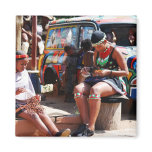 The Bead Workers Fridge Magnets