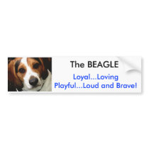 The BEAGLE Bumper Sticker