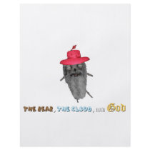 The Bear dying of old age(with beard) Full Color Flyer