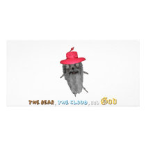 The Bear dying of old age(with beard) Photo Cards