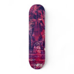 The bears' stands red/blues skateboards