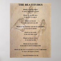 The Beatitudes Posters