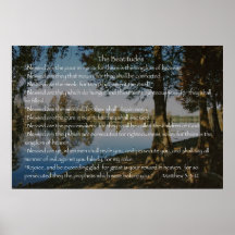 The Beatitudes Version 2 Print