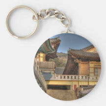 The Beauty of a Buddhist Temple Key Chains