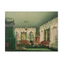 The Bedroom of Elizabeth of Bavaria Post Cards