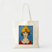 The Bee Charmer Canvas Bags