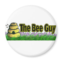 the bee guy refrigerator magnet