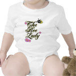 the bee lady large print rompers