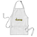 the bee lady with flowers aprons