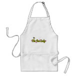 the bee lady with flowers aprons