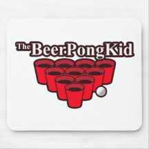 The Beer Pong Kid Came To Win This Thing Mousemat