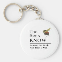 The Bees Know Key Chains