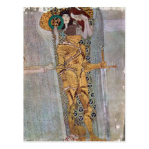 The Beethoven Freize by Gustav Klimt Post Card