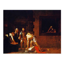 The Beheading Of John The Baptist For The Oratory Postcards