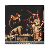 The Beheading Of John The Baptist Fridge Magnets