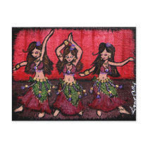 The Belly Dancers Post Card