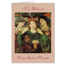 The Beloved by Dante Raphael Rossetti Greeting Cards