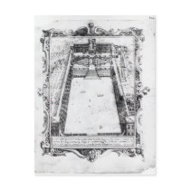 The Belvedere Court at the Vatican Rome, 1581 Post Card