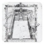 The Belvedere Court at the Vatican Rome, 1581 Sticker