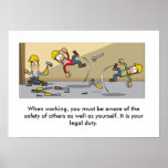 The Benefits of Safety 001 posters