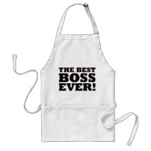The Best Boss Ever Apron