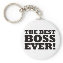 The Best Boss Ever Key Chain