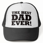The Best Dad Ever hats