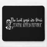 The Best Girls are from Central African Republic mousepads