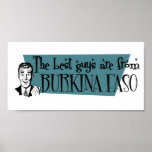 The Best Guys are from Burkina Faso posters