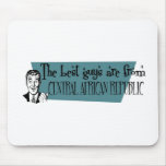 The Best Guys are from Central African Republic mousepads
