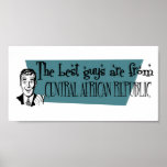 The Best Guys are from Central African Republic posters
