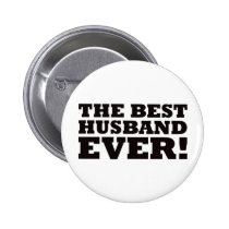 The Best Husband Ever buttons