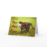The Best Mum Greeting Card