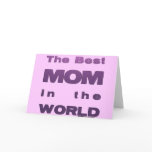 The Best Mum in the World cards