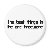 The best things in life are freeware fridge magnets
