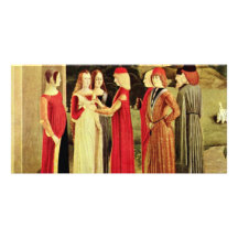 The Betrothal By Italienischer Meister Des 15. Jah Photo Cards