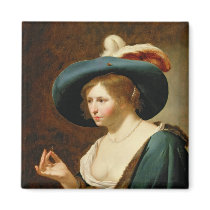 The Betrothal: The Bride, c.1630 Fridge Magnets
